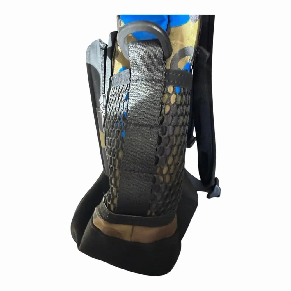 Cookies SF Luxe Smell Proof Backpack Blue Camo Utility Streetwear Travel Bag NWT